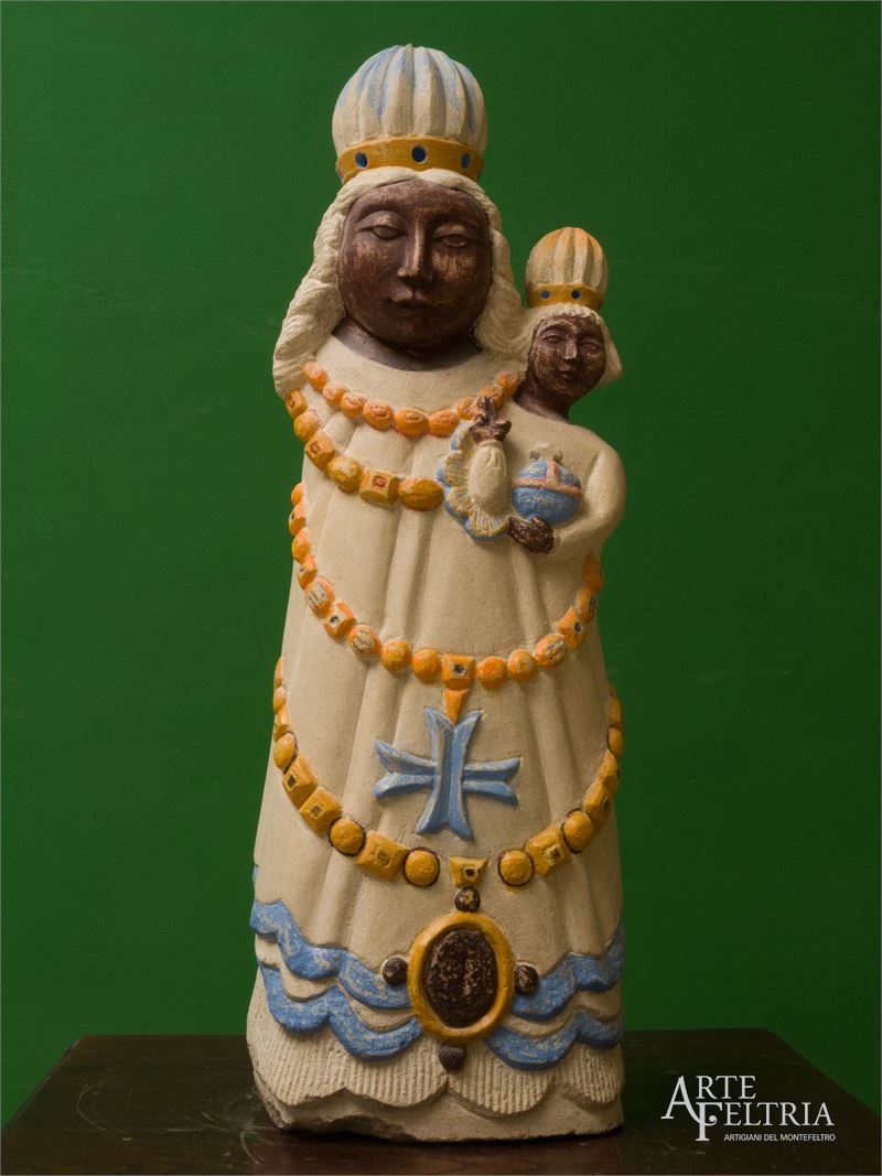 Madonna nera di Loreto |statua / scultura